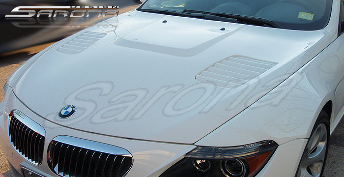 Custom BMW 6 Series Hood  Coupe & Convertible (2004 - 2010) - $1790.00 (Manufacturer Sarona, Part #BM-001-HD)